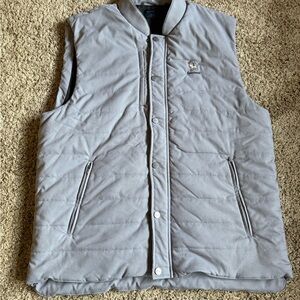 Greg Norman Full Zip Golf Puffer Vest X-Large XL Camelback Golf Club Scottsdale